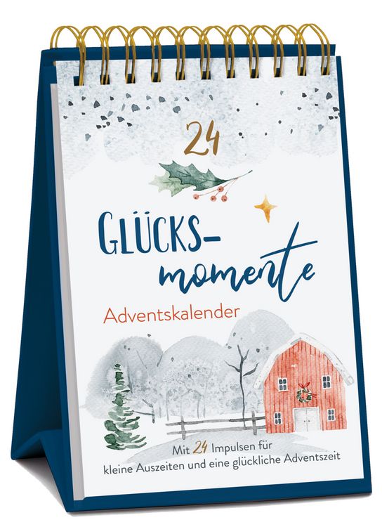 Produktbild: Tisch-Adventskalender &raquo;24 Gl&uuml;cksmomente&laquo;
