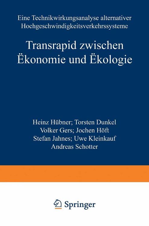 Produktbild: Transrapid zwischen &Ouml;konomie und &Ouml;kologie
