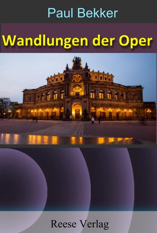 Produktbild: Wandlungen der Oper