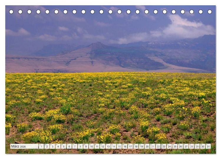 Produktbild: S&uuml;dafrika / Landschaften & Tiere / Christian Heeb (Tischkalender 2026 DIN A5 quer), CALVENDO Monatskalender