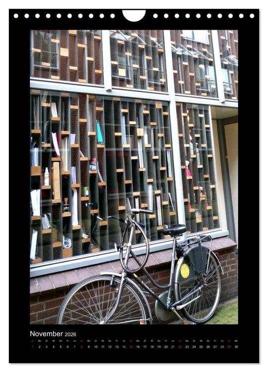 Produktbild: Amsterdam (Wandkalender 2026 DIN A4 hoch), CALVENDO Monatskalender