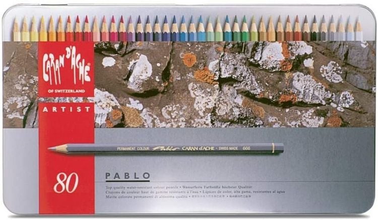 Produktbild: Caran d'Ache Buntstifte Artist Pablo 80er Set