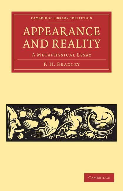 Produktbild: Appearance and Reality