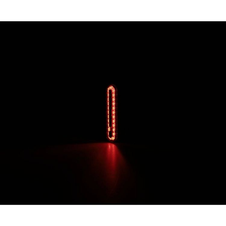 Produktbild: FISCHER FAHRRAD Fahrrad-R&uuml;cklicht LED akkubetrieben Schwarz