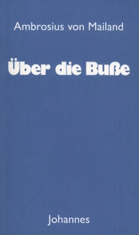 Produktbild: Über die Buße