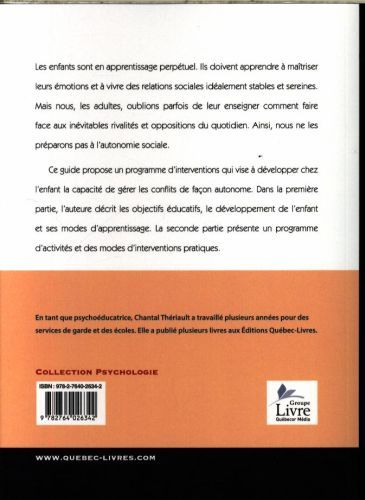 Produktbild: Les conflits chez les enfants