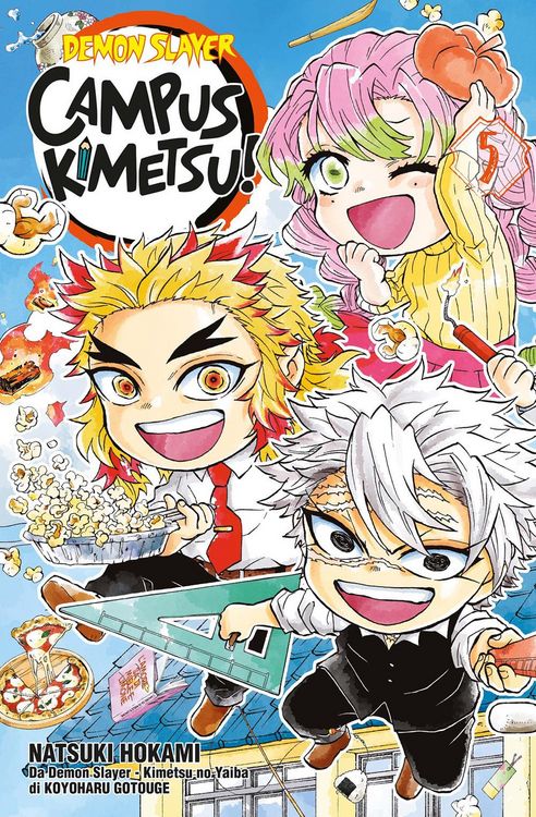 Produktbild: Demon slayer. Campus kimetsu!. Vol. 5