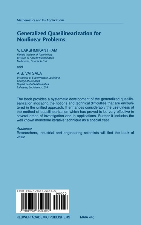 Produktbild: Generalized Quasilinearization for Nonlinear Problems