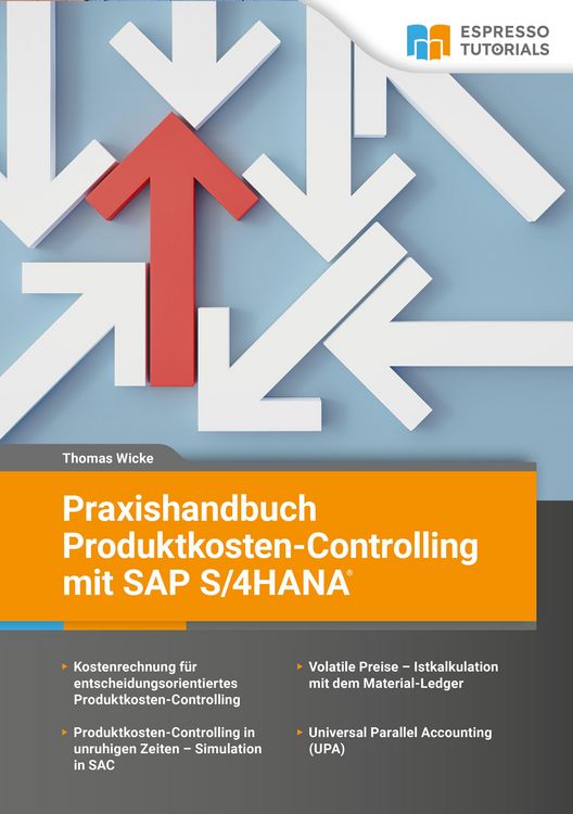 Produktbild: Praxishandbuch Produktkosten-Controlling mit SAP S/4 HANA
