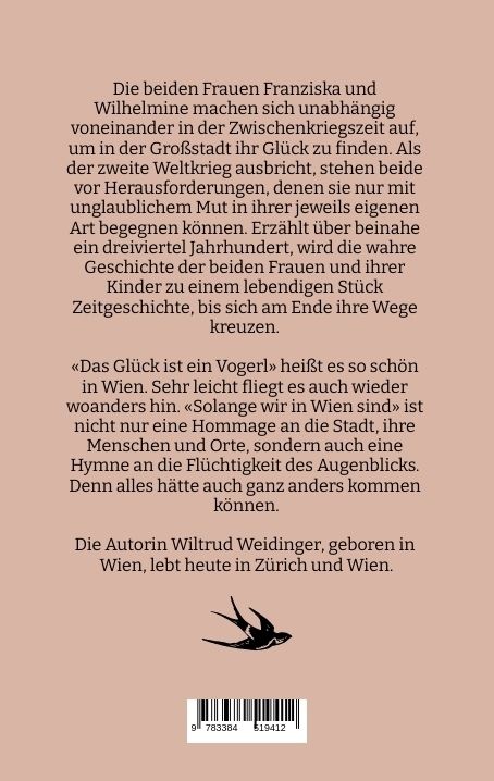 Produktbild: Solange wir in Wien sind