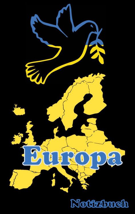 Produktbild: NOTIZBUCH Frieden f&uuml;r Europa