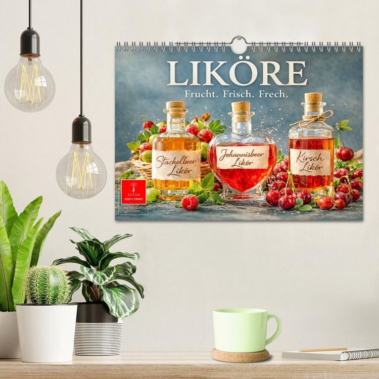 Produktbild: Lik&ouml;re - Frucht. Frisch. Frech. (Wandkalender 2027 DIN A4 quer), CALVENDO Monatskalender