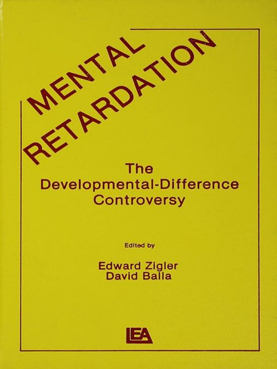 Produktbild: Mental Retardation