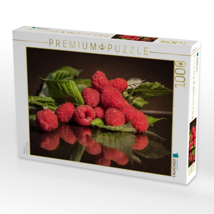 Produktbild: CALVENDO Puzzle Himbeeren | 1000 Teile Lege-Gr&ouml;&szlig;e 64x48cm Foto-Puzzle f&uuml;r gl&uuml;ckliche Stunden