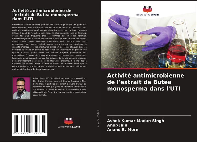 Produktbild: Activit&eacute; antimicrobienne de l'extrait de Butea monosperma dans l'UTI