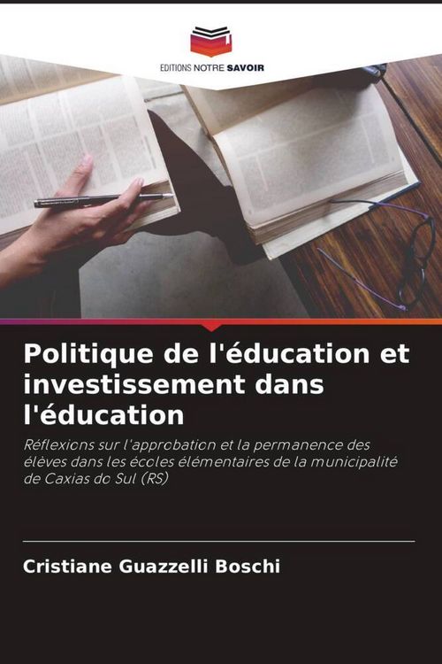 Produktbild: Politique de l'&eacute;ducation et investissement dans l'&eacute;ducation