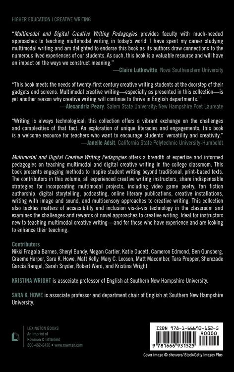 Produktbild: Multimodal and Digital Creative Writing Pedagogies