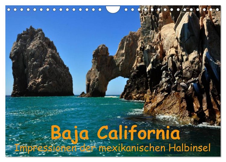 Produktbild: Baja California - Impressionen der mexikanischen Halbinsel (Wandkalender 2026 DIN A4 quer), CALVENDO Monatskalender
