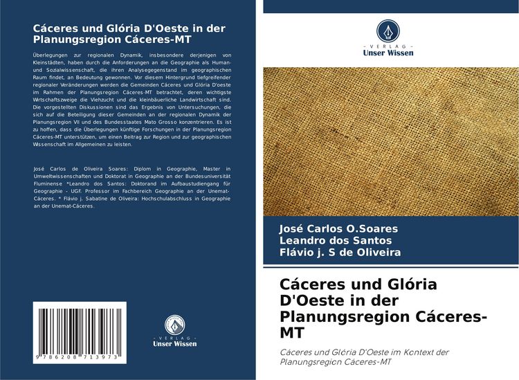 Produktbild: C&aacute;ceres und Gl&oacute;ria D'Oeste in der Planungsregion C&aacute;ceres-MT