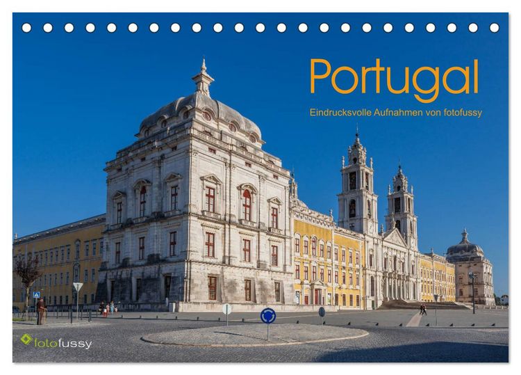 Produktbild: Portugal - Eindrucksvolle Aufnahmen von fotofussy (Tischkalender 2026 DIN A5 quer), CALVENDO Monatskalender