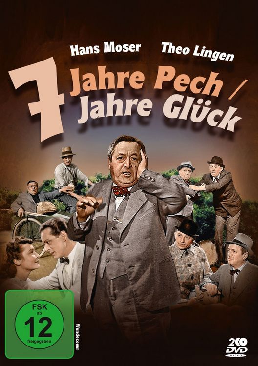 Produktbild: Sieben Jahre Pech / Sieben Jahre Gl&uuml;ck - Doppelbox (Neuauflage) [2 DVDs]