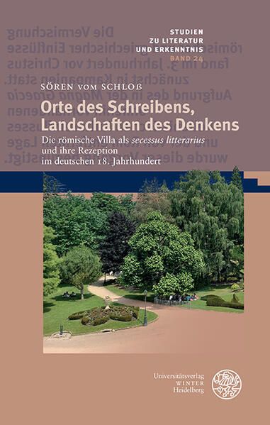 Produktbild: Orte des Schreibens, Landschaften des Denkens