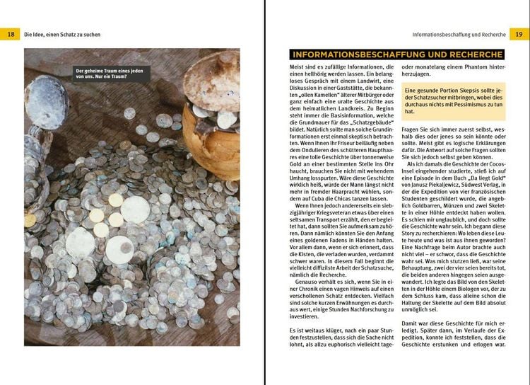 Produktbild: Handbuch f&uuml;r Schatzsucher