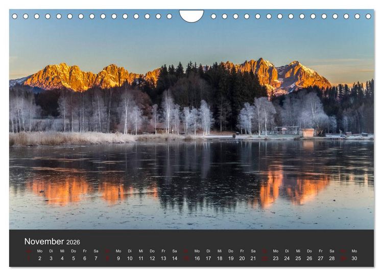 Produktbild: Der Wilde Kaiser, das Kletterparadies bei Kitzb&uuml;hel (Wandkalender 2026 DIN A4 quer), CALVENDO Monatskalender