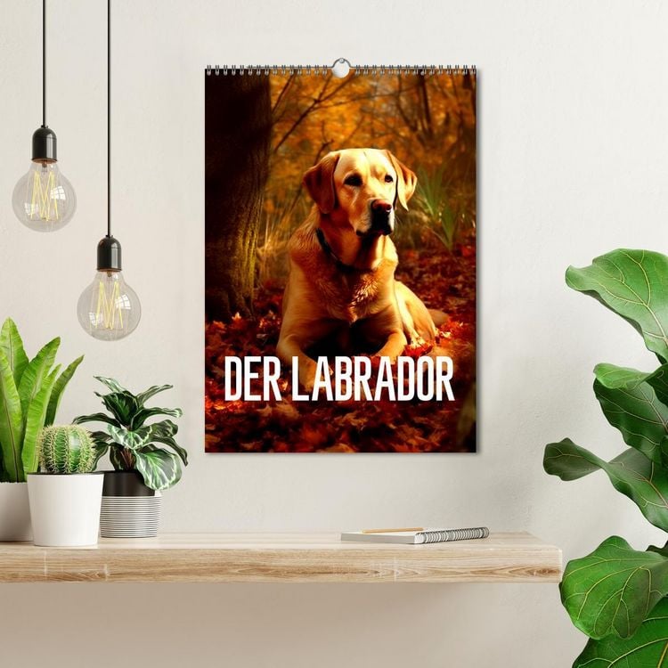 Produktbild: Der Labrador (Wandkalender 2026 DIN A3 hoch), CALVENDO Monatskalender