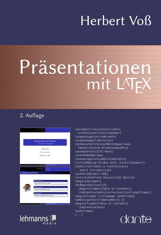 Produktbild: Pr&auml;sentationen mit LaTeX