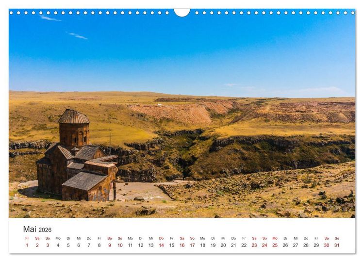 Produktbild: T&uuml;rkei - Ein gro&szlig;artiger Geheimtipp. (Wandkalender 2026 DIN A3 quer), CALVENDO Monatskalender