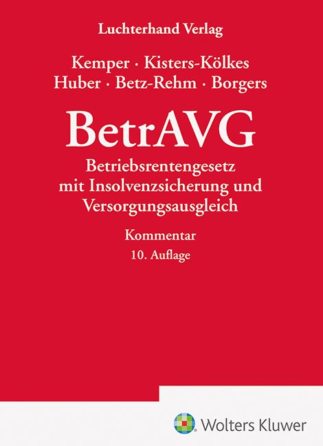 Produktbild: BetrAVG - Kommentar