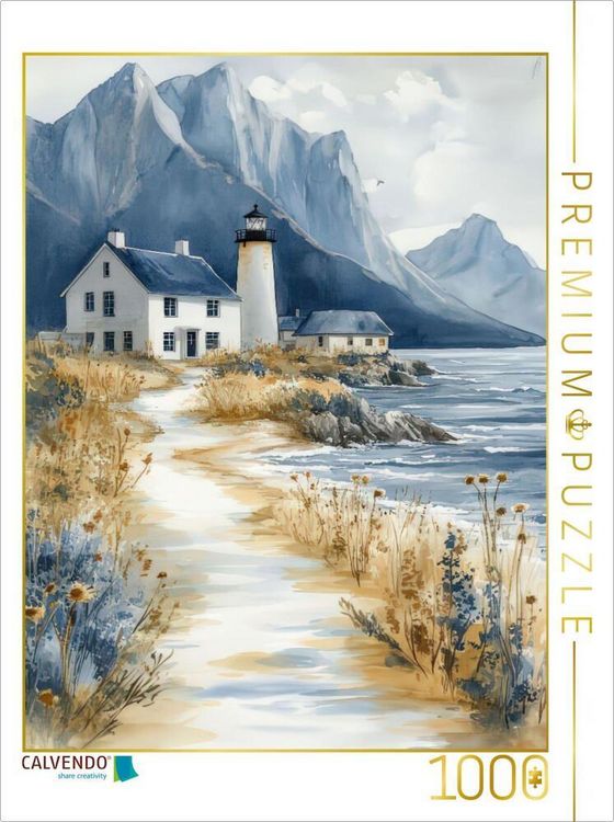 Produktbild: CALVENDO Puzzle Leuchtende Horizonte | 1000 Teile Lege-Gr&ouml;&szlig;e 64x48cm Foto-Puzzle f&uuml;r gl&uuml;ckliche Stunden