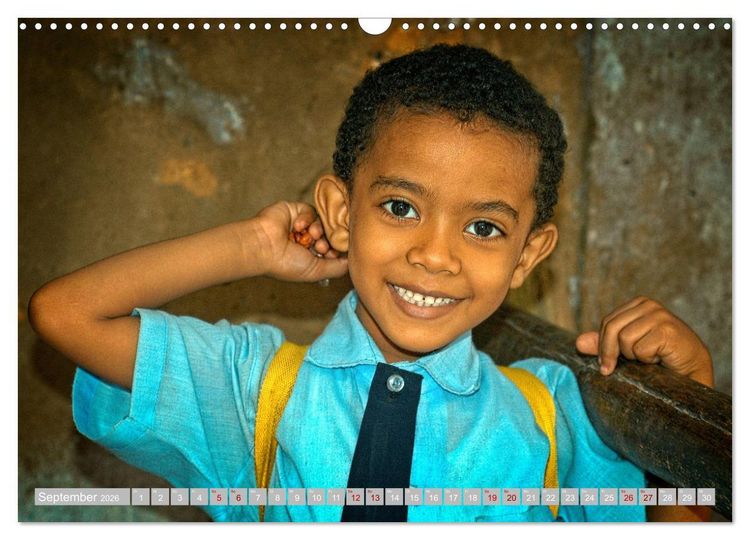 Produktbild: Kinderaugen aus Afrika (Wandkalender 2026 DIN A3 quer), CALVENDO Monatskalender