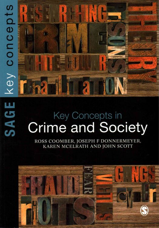 Produktbild: Key Concepts in Crime and Society