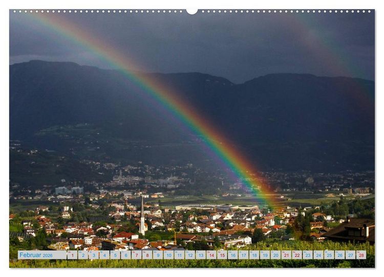 Produktbild: Sch&ouml;nes S&uuml;dtirol (Wandkalender 2026 DIN A2 quer), CALVENDO Monatskalender