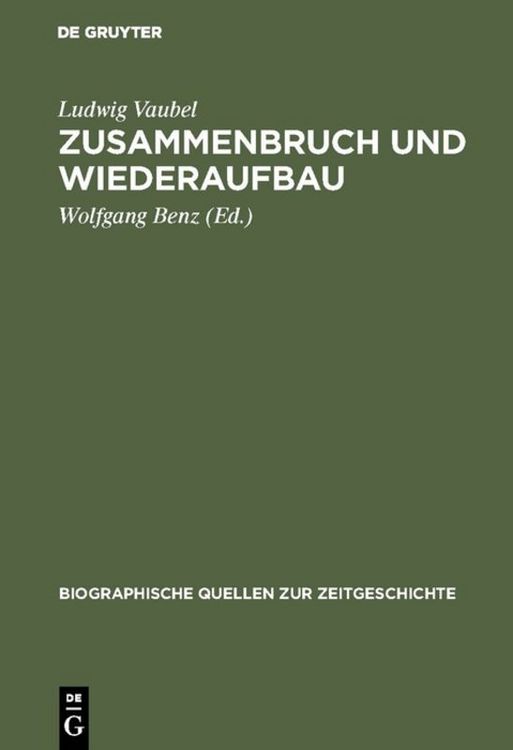 Produktbild: Zusammenbruch und Wiederaufbau