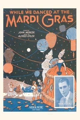 Produktbild: Vintage Journal Sheet Music for While We Danced at the Mardi Gras