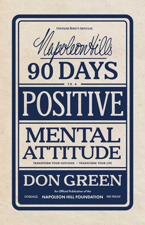 Produktbild: Napoleon Hill's 90 Days to a Positive Mental Attitude