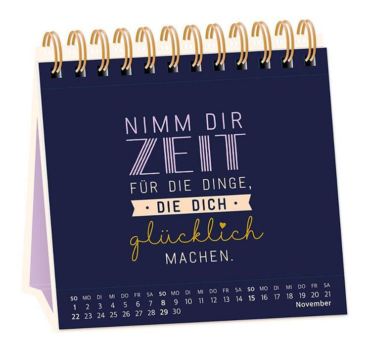 Produktbild: Tischkalender 2026 Nimm dir Zeit