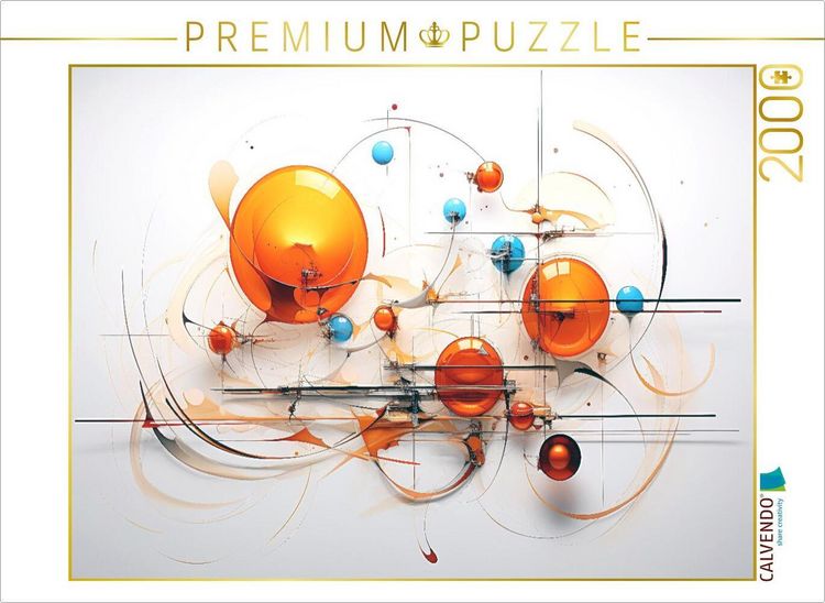 Produktbild: CALVENDO Puzzle Kosmische Kollisionen | 2000 Teile Lege-Gr&ouml;&szlig;e 90x67cm Foto-Puzzle f&uuml;r gl&uuml;ckliche Stunden