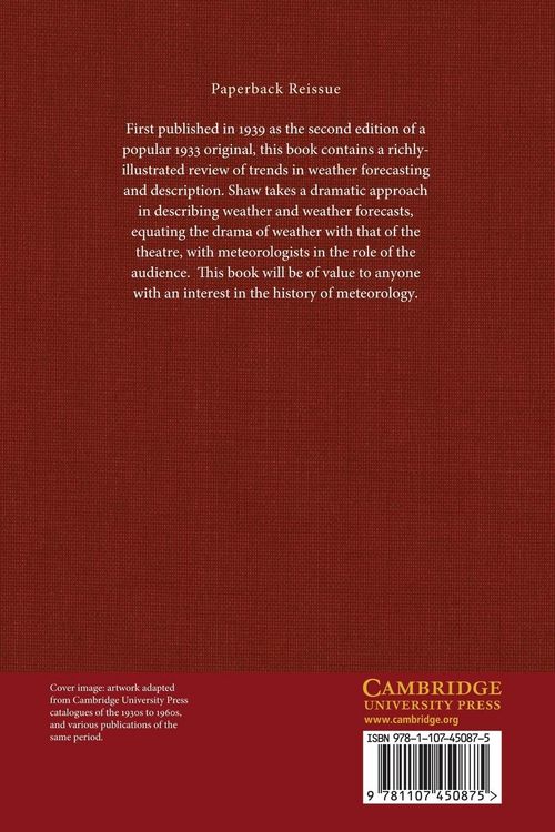 Produktbild: The Drama of Weather