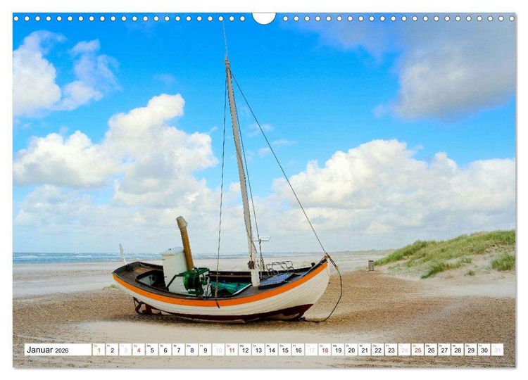 Produktbild: D&auml;nemark Pur (Wandkalender 2026 DIN A3 quer), CALVENDO Monatskalender