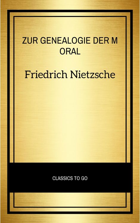 Produktbild: Zur Genealogie der Moral