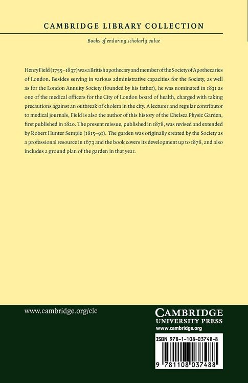 Produktbild: Memoirs of the Botanic Garden at Chelsea