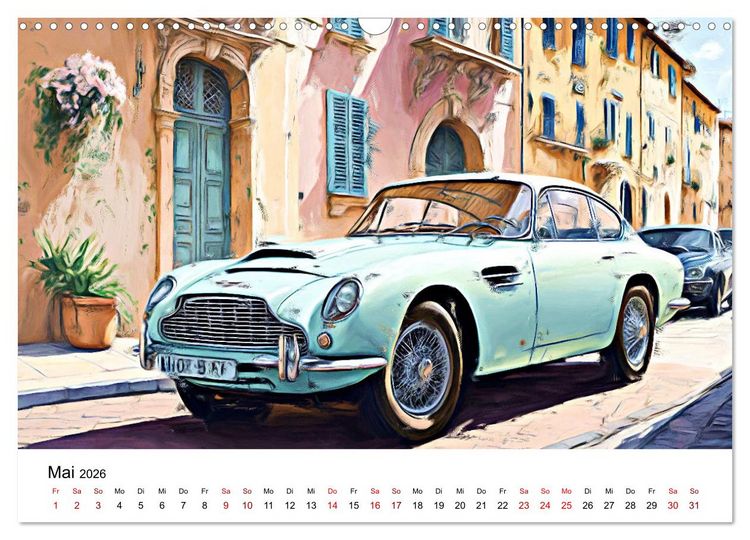 Produktbild: Surreale Autofreuden (Wandkalender 2026 DIN A3 quer), CALVENDO Monatskalender