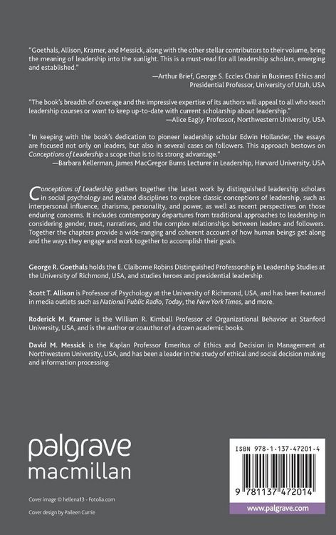 Produktbild: Conceptions of Leadership