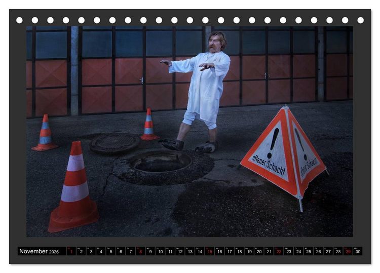 Produktbild: GSCHEIT BLED - Humorfotografie (Tischkalender 2026 DIN A5 quer), CALVENDO Monatskalender