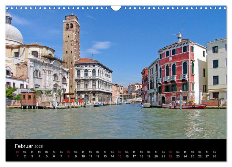 Produktbild: Venedig (Wandkalender 2026 DIN A3 quer), CALVENDO Monatskalender