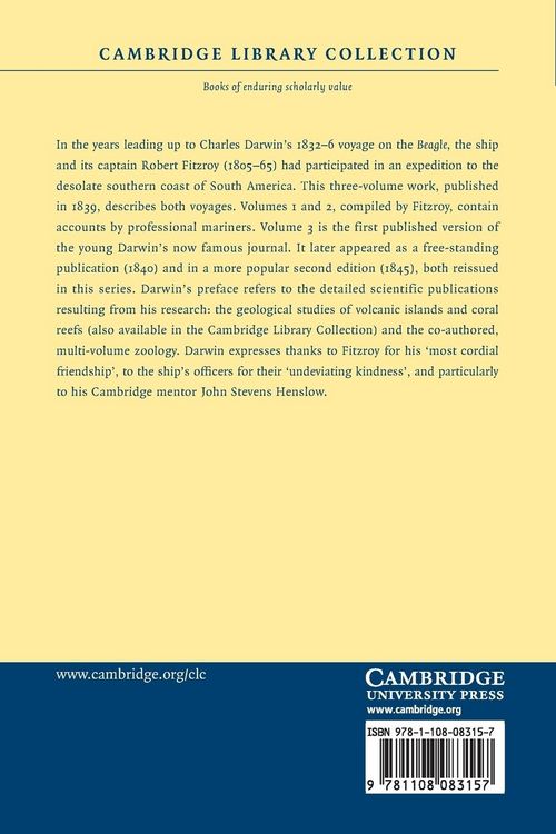 Produktbild: Narrative of the Surveying Voyages of His Majesty's Ships Adventure and Beagle - Volume 3